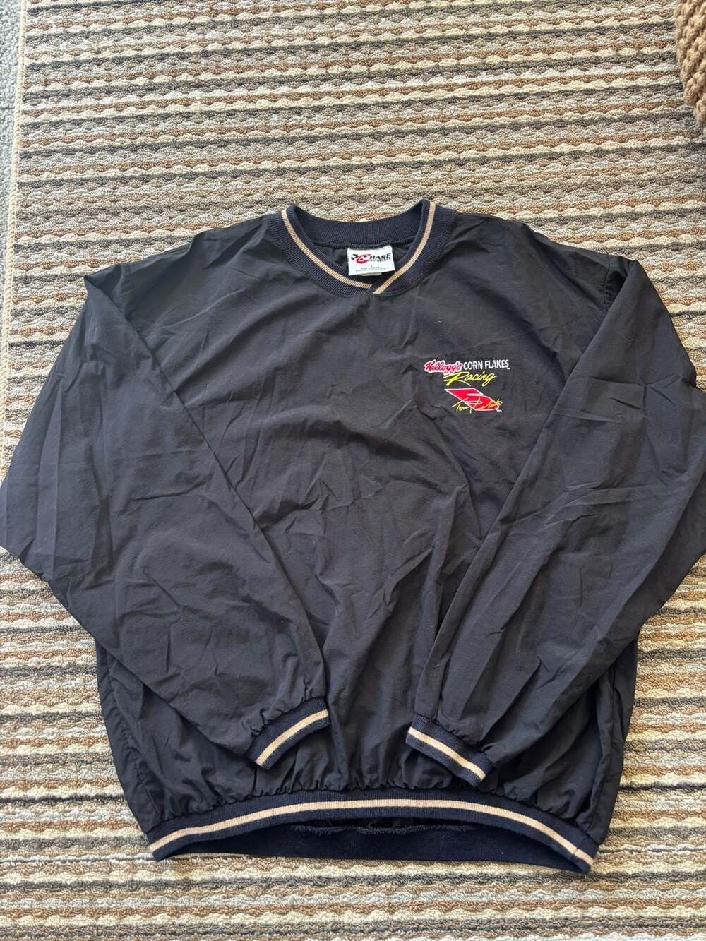 Vintage 90s Chase Authentics Terry Labonte Kellogg's Racing Windbreaker